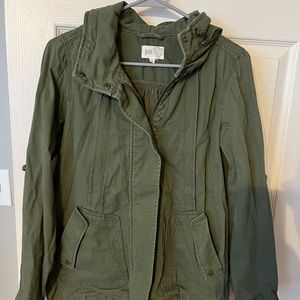 Super cute light jacket with lots of fun detail.